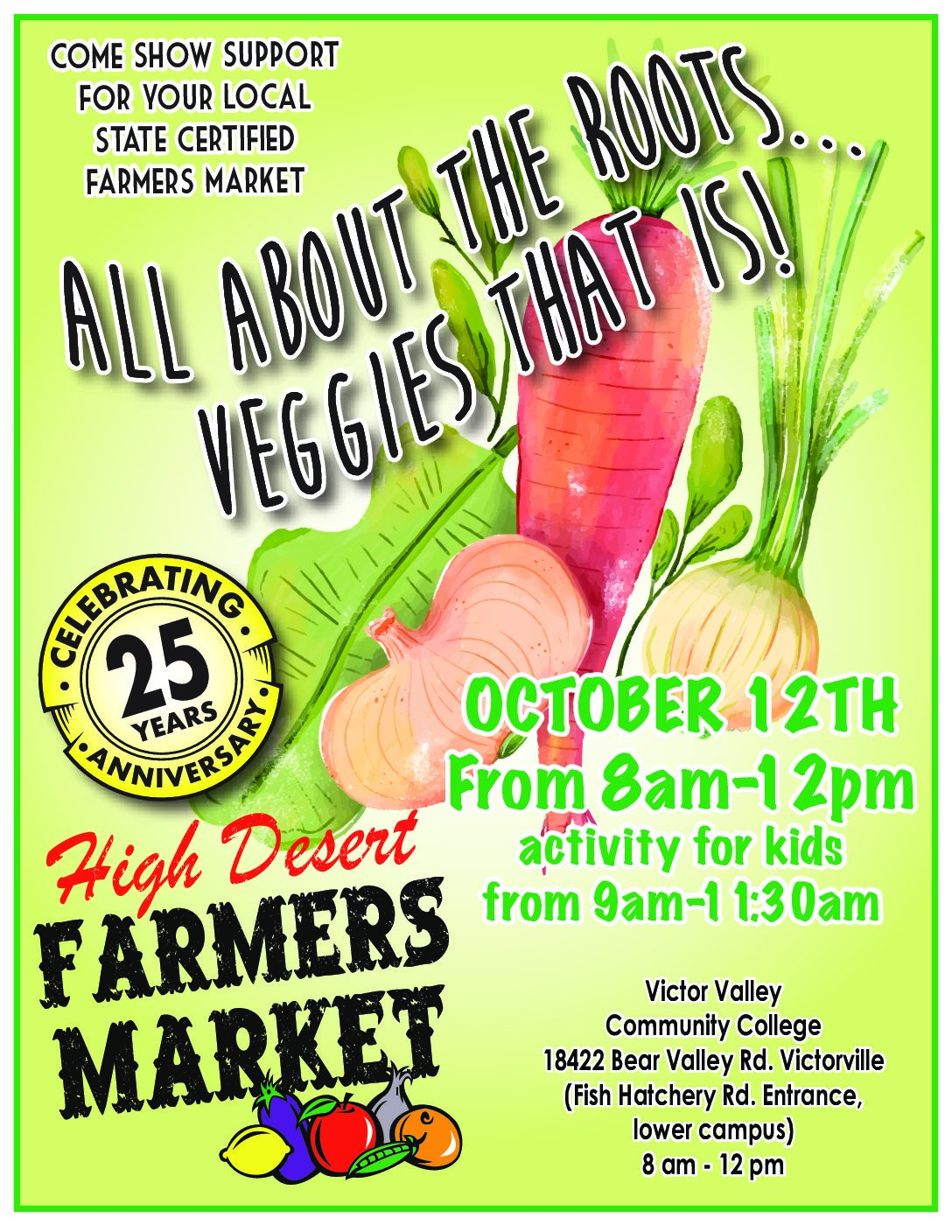 All About Veggies - High Desert Farmers Market